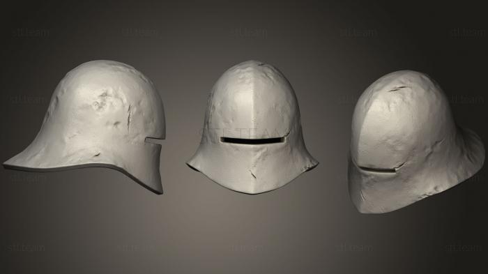 3D model Medieval Helmet 8 (STL)